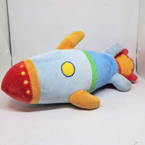 Lightning Bug Rocket Ship Plush-Primary Colors-Belk Exclusive-Space-2018-17" - Picture 1 of 7